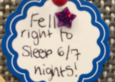 Fell Right to Sleep 6/7 NIghts!